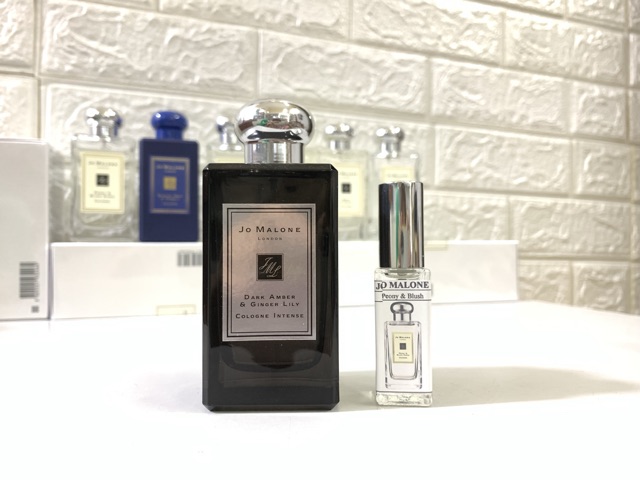 Chính Hãng - Nước hoa Jo Malone Peony & Blush Suede , English Pear & Fressia, woodsage & sea salt , basil & neroli