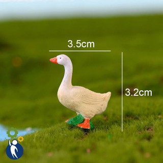 Con Vịt 3.2x3.5cm, Mô hình mini trang trí