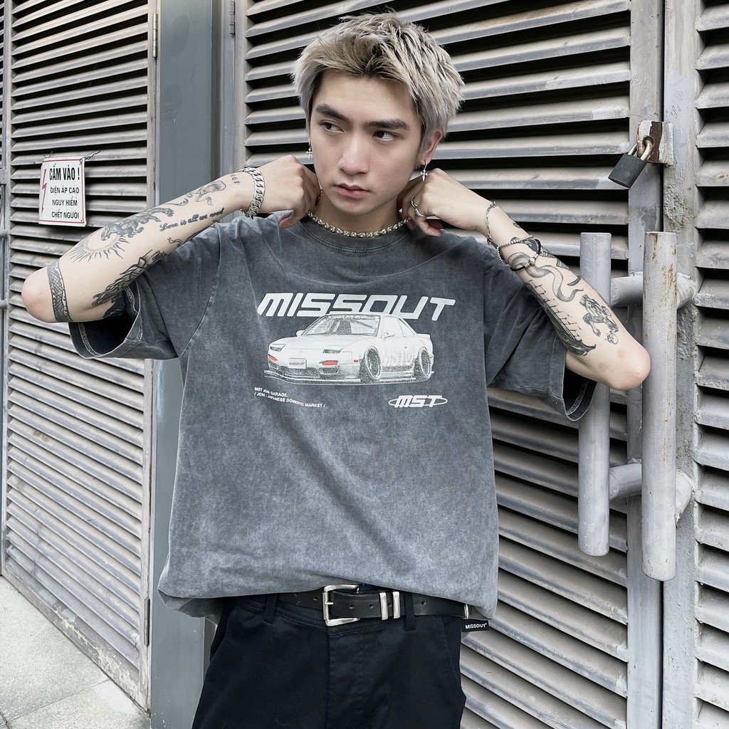 ÁO MST GARAGE JDM WASH TEE