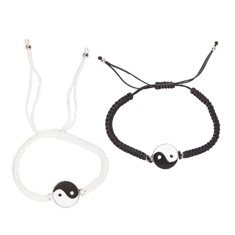 Flgo Set 2 Vòng Tay Dây Xích Thái Cực Quyền Phù Hợp Cho Mọi Người