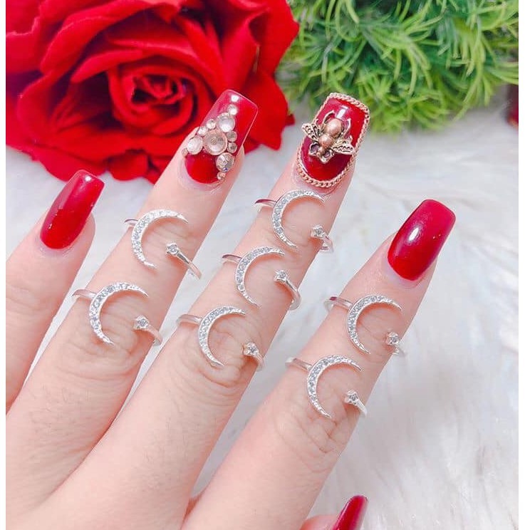 NHẪN NỮ BẠC TA - NHẪN HỞ TRĂNG SAO HIT HOT - [ CHUYÊN SỈ BẠC TA ]