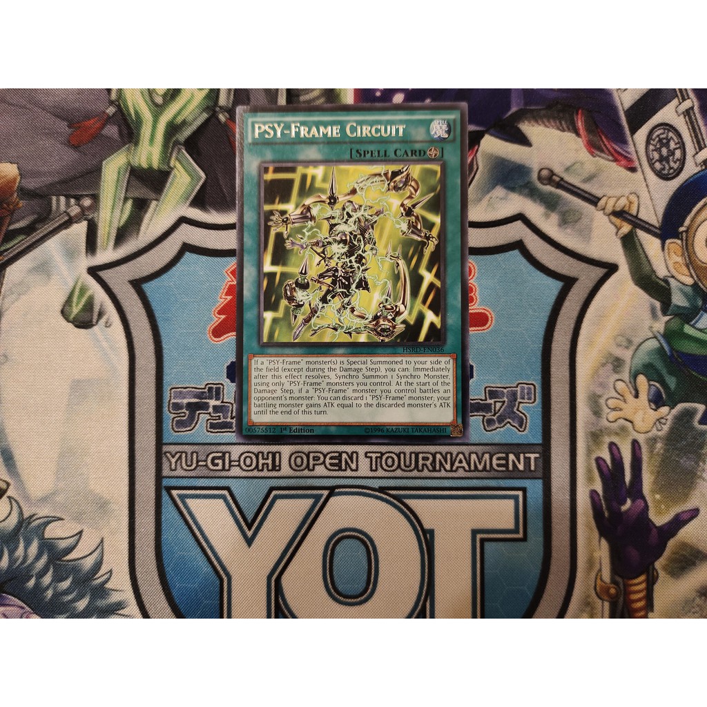 Thẻ bài Yugioh chính hãng PSY-Frame Circuit - HSRD-EN036 - Rare 1st Edition