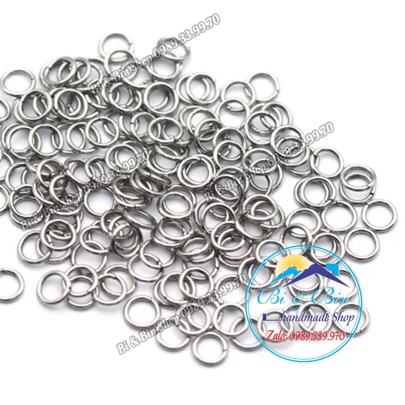 Gói Khoen Tròn Đóng Làm Phụ Kiện Trang Sức Handmade