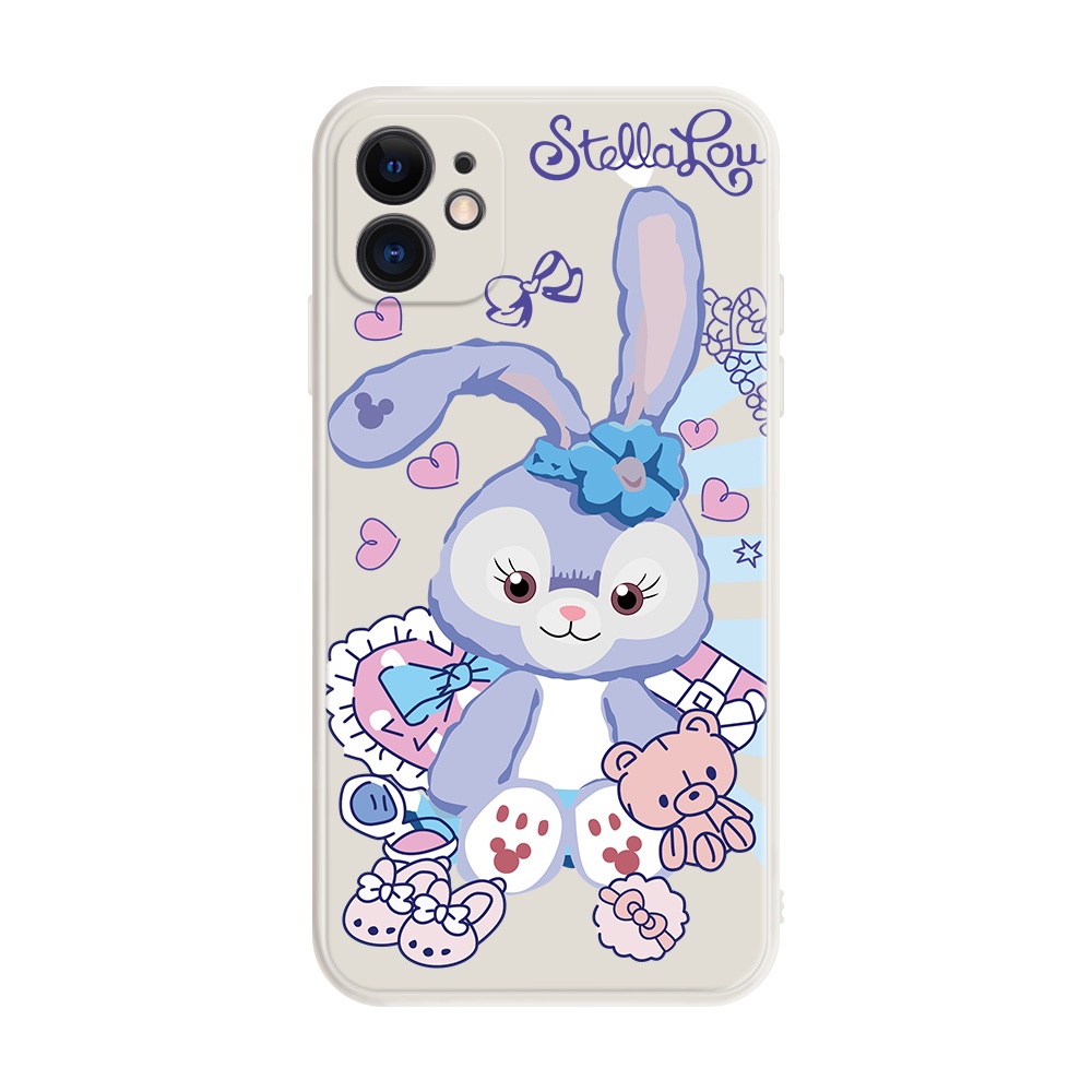 Ốp Điện Thoại Hình StellaLou Disney Cho iPhone 11 12 13 Pro Max ​Ốp Điện Thoại Thời Trang Cho Iphone XR XS Max X 6 7 8 Plus SE2020 6splus 6S 5 4