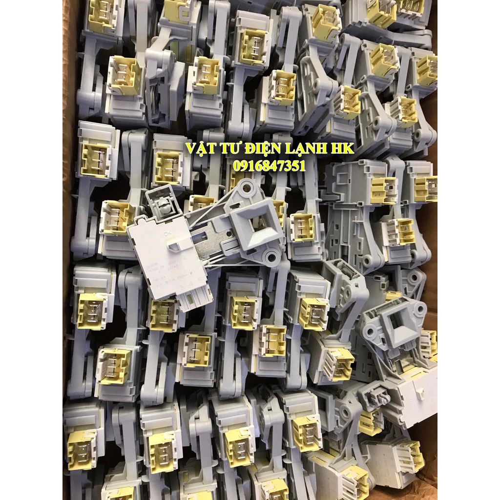 Công tắc khóa cửa máy giặt Electrolux cửa ngang EWF 10932 12942 12732 14012 12853 12853S 12842 14113 12935 12938 mg ELEC