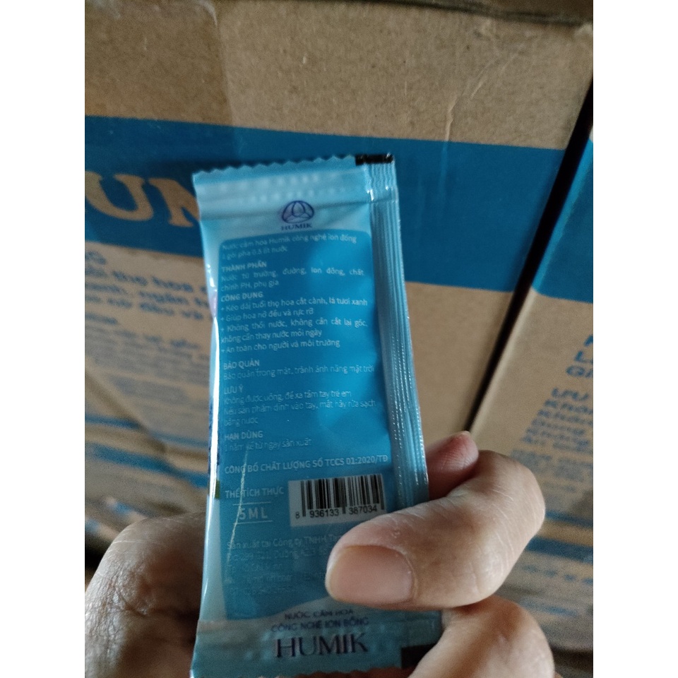NƯỚC DƯỠNG HOA HUMIK GÓI 5ml