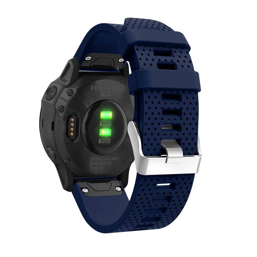 Dây Đồng Hồ Silicon 20mm Cao Cấp Thay Thế Cho Garmin Fenix 6S Pro/6S Sapphire/5S/5S Plus