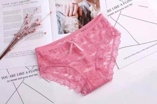 QUẦN LÓT REN HOA CỰC XINH