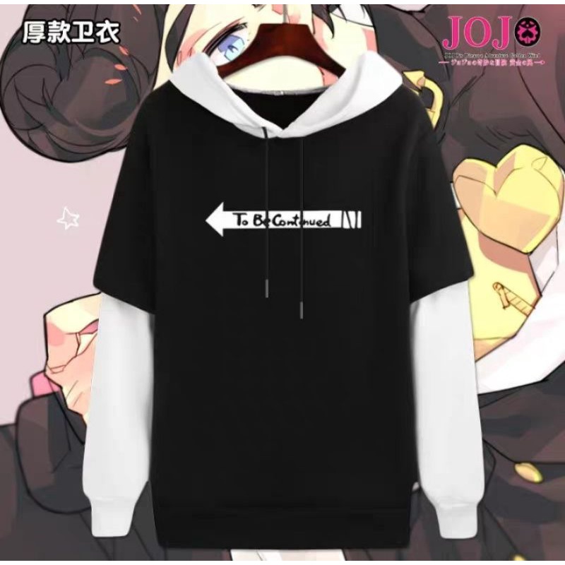 [ Mẫu Mới] Áo Hoodie Nỉ Dài Tay Anime Jojo 's Bizarre Adventure Cực HOT