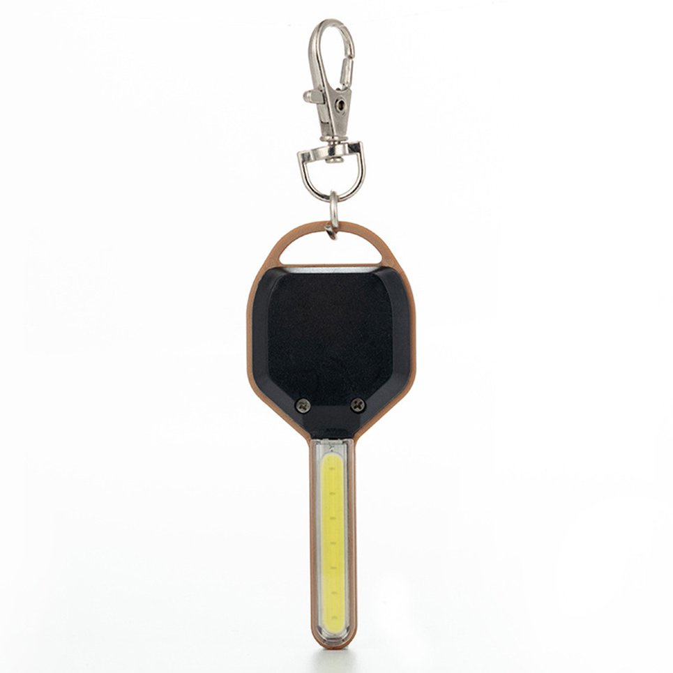 COB LED Key Chain Flashlight Keychain Portable Keyring Light Flashlight Lamp