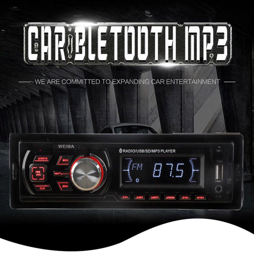 Máy Nghe Nhạc MP3 / FM / USB / AUX Rảnh Tay Tích Hợp Bảng Điều Khiển Dành Cho Ô Tô