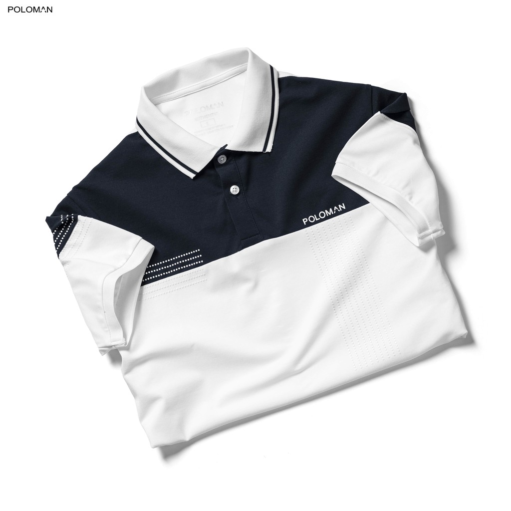 Áo Polo nam cổ bẻ phối SILAS vải cá sấu Cotton xuất xịn,chuẩn form,trẻ trung - thanh lịch - POLOMAN. | BigBuy360 - bigbuy360.vn