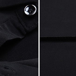 Áo Polo nam cổ bẻ phối DON vải cá sấu Cotton xuất xịn,chuẩn form,sang trọng-lịch lãm P02