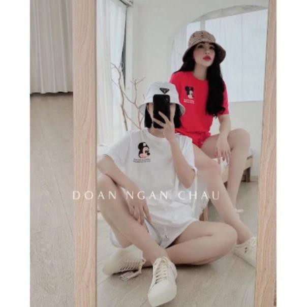 <bigsize> Set bộ short bigsize mickey