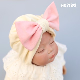 Mũ turban nơ cho bé (6 màu)