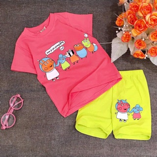 Combo 4ri sét bộ ngố bé gái