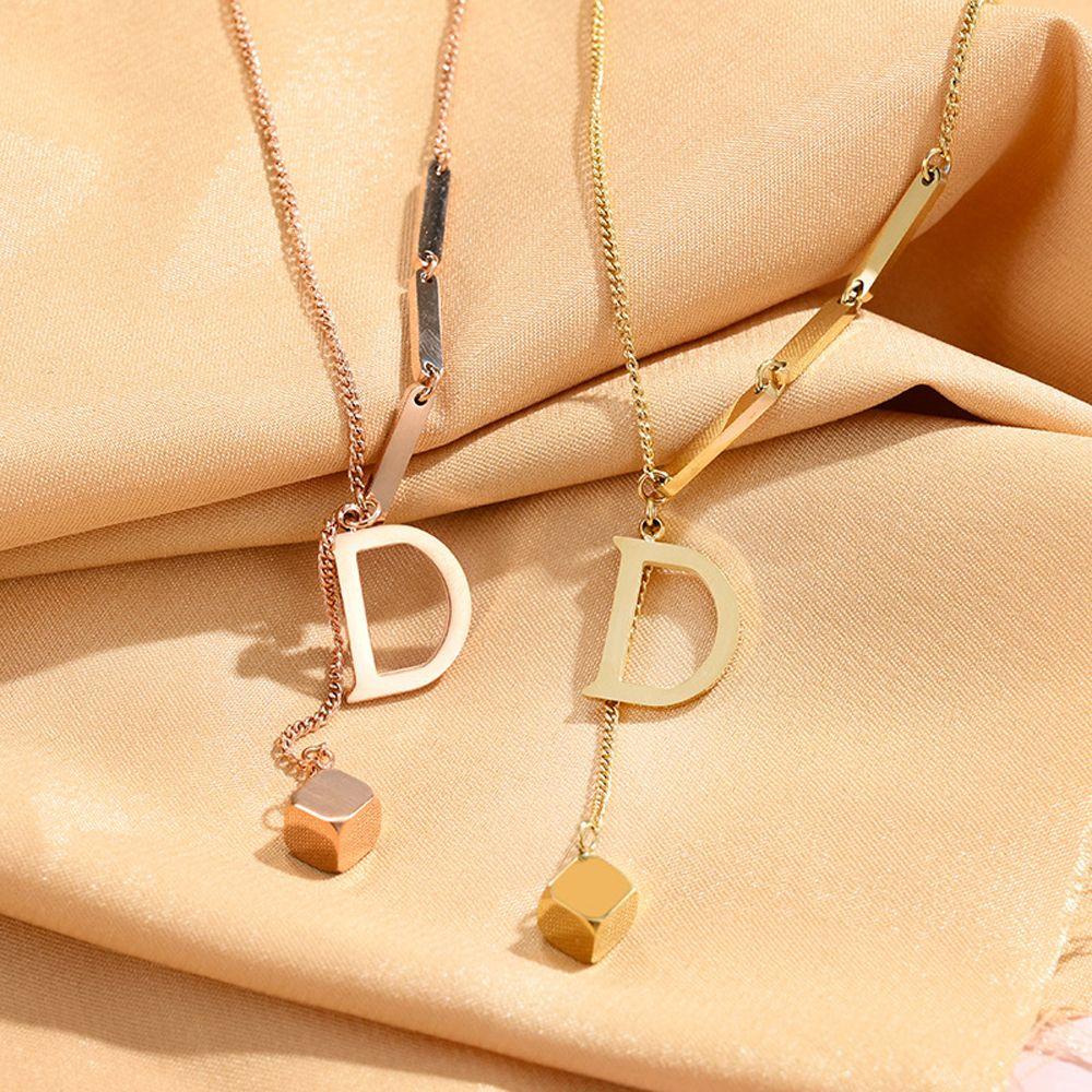 Vòng Cổ Choker Phối Tua Rua Hình Chữ D/Hình Học Đơn Giản Cổ Điển Hàn Quốc Dành Cho Bạn Nữ