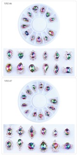 [Đá khối nail rẻ] Charm đá kiểu gắn móng trang trí (IB chọn màu)