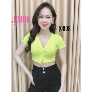 Áo Thun Cardi 2 Nút J0808 - Jeany