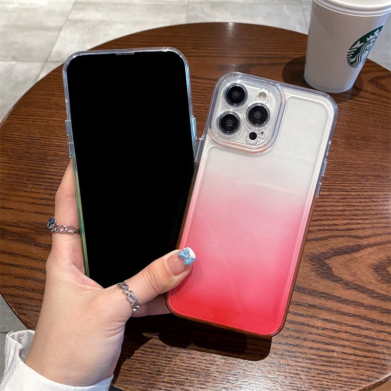 Ốp Điện Thoại iPhone 14 13 12 11 Pro max TPU case ốp lưng điện thoại iphone 14 promax Mềm Trong Suốt Chống Sốc Có Khóa Kim Loại Cao Cấp Cho ip 14 12 13 11 pro max