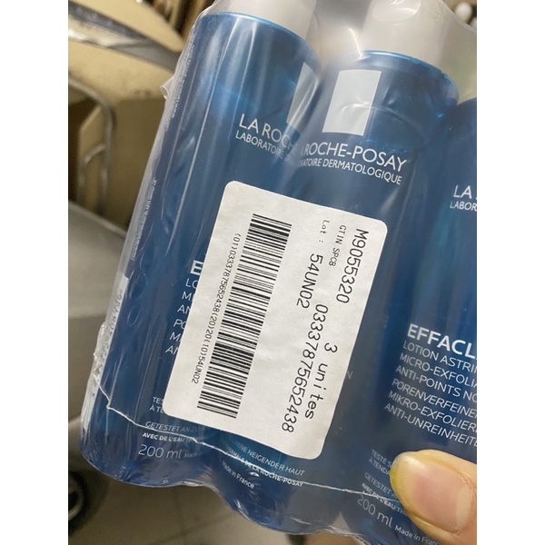 Nước hoa hồng Laroche Posay Effaclar toner 200ml