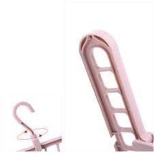 MÓC TREO QUẦN ÁO 9 LỖ TREO 2 CHIỀU TIỆN DỤNG