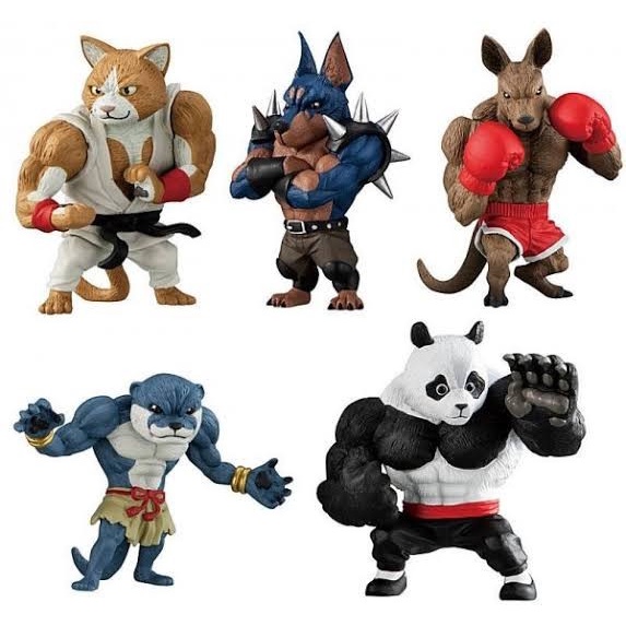 Đồ chơi Gacha mô hình King of Animal - Animal Fightings cực vui nhộn 6cm cập nhật thường xuyên HIMECHAN