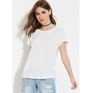 Áo thun nữ cổ tròn đẹp xuất khẩu lẻ size 100% cotton kèm hình thật AMGOBET