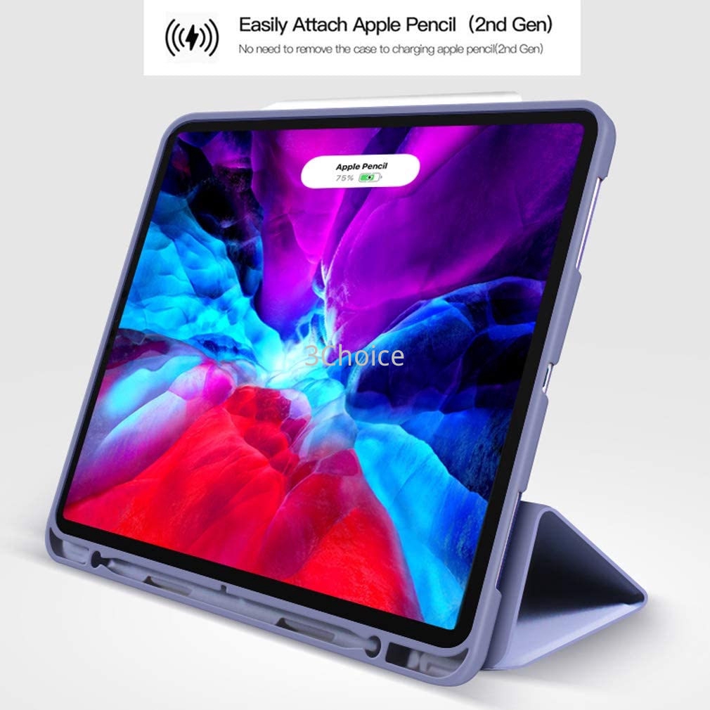 Ốp máy tính bảng có ngăn đựng bút cảm ứng + giá đỡ cho iPad Pro 11 12.9 Inch 2020 2018 iPad 10.2 9.7 2018 2017 Air 10.5 Pro 10.5 | BigBuy360 - bigbuy360.vn