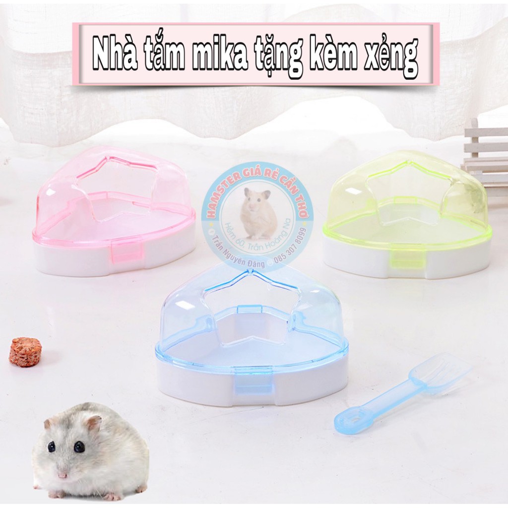 Nhà tắm cho Hamster - Mika cửa ngôi sao