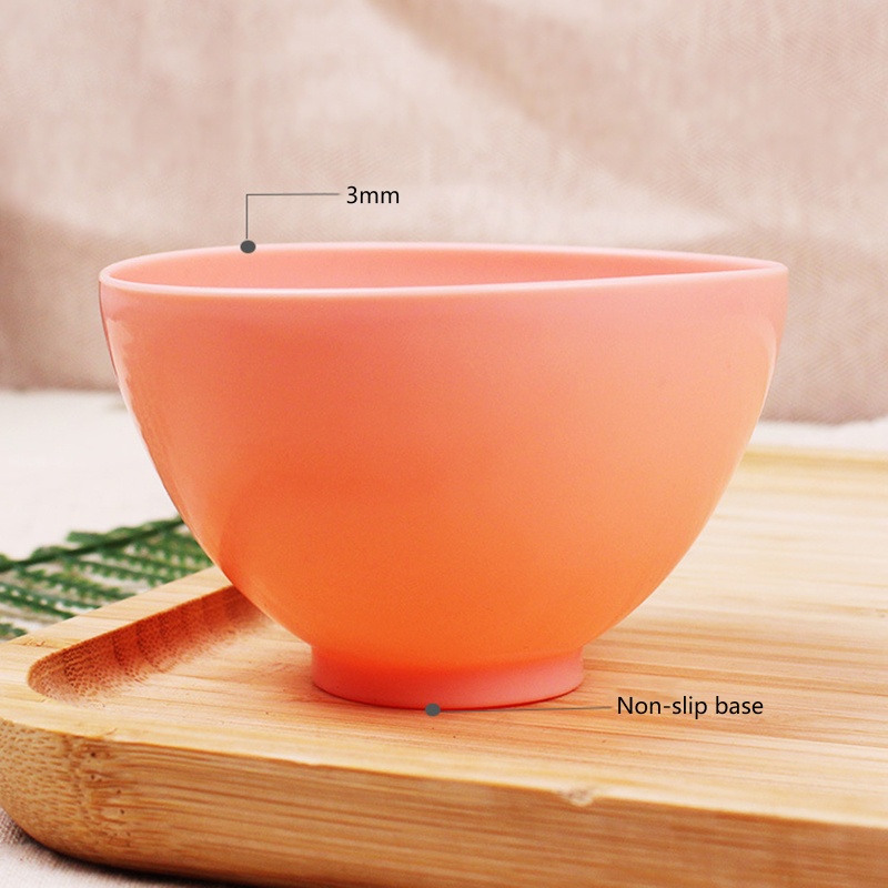 Bộ 4 Dụng Cụ Trộn Trang Điểm Mặt Bằng Silicone DIY