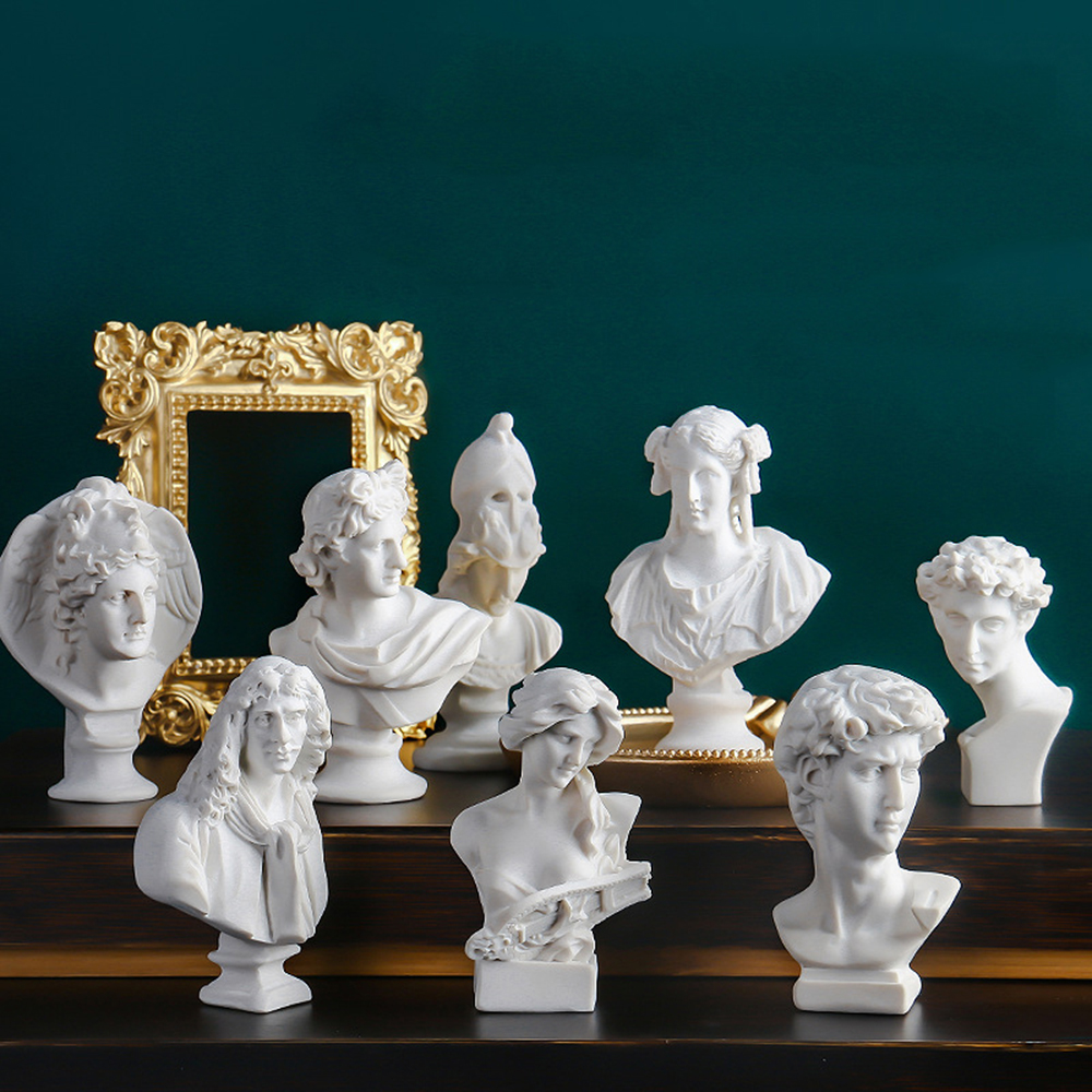 [Hàng mới về] Tượng Chụp Hình Móng Tay Bằng Nhựa Resin Mini 8 Kiểu Sáng Tạo