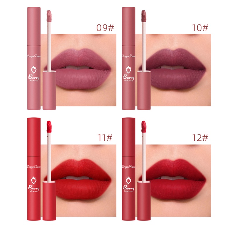 Son Tint Son Môi Nhung Lì Son Lì Không Đánh Dấu Không Thấm Nước Son Môi Bền Màu Okase