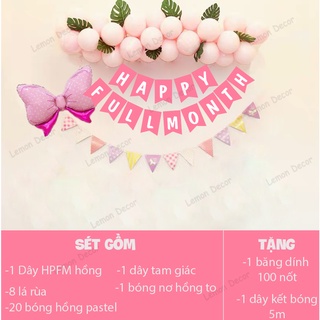 Sét bóng full month hồng_Nhà Cam