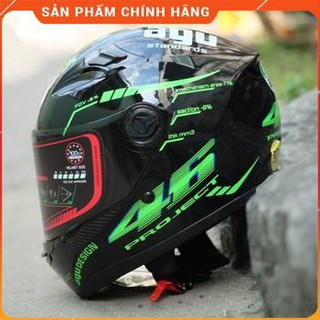 Mũ Bảo Hiểm Full Face Agu Tem 46
