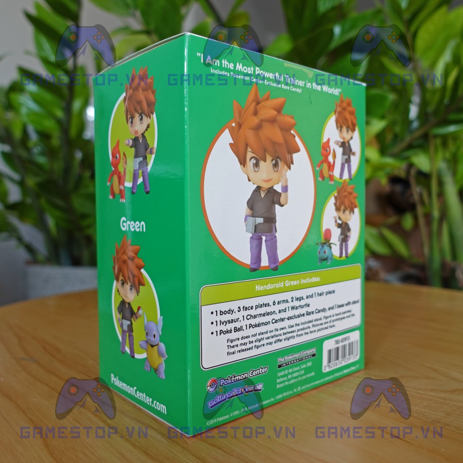 Mô hình Pokemon Green 998 Nendoroid 10cm Nhựa PVC, ABS CHÍNH HÃNG MỸ Charmeleon, Wartortle, Ivysaur POKND02