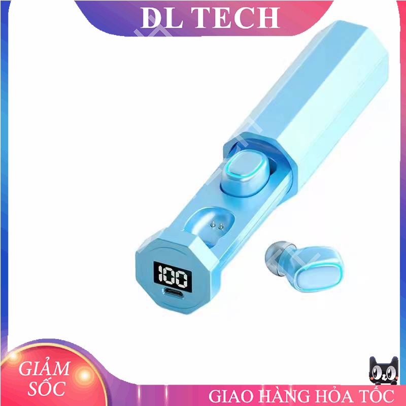 Tai Nghe Không Dây Bluetooth 5.0 MÃ A7 Điều Khiển Cảm Ứng Âm Thanh Nổi Chống Nước Kèm Hộp Sạc Chơi Game DL TECH