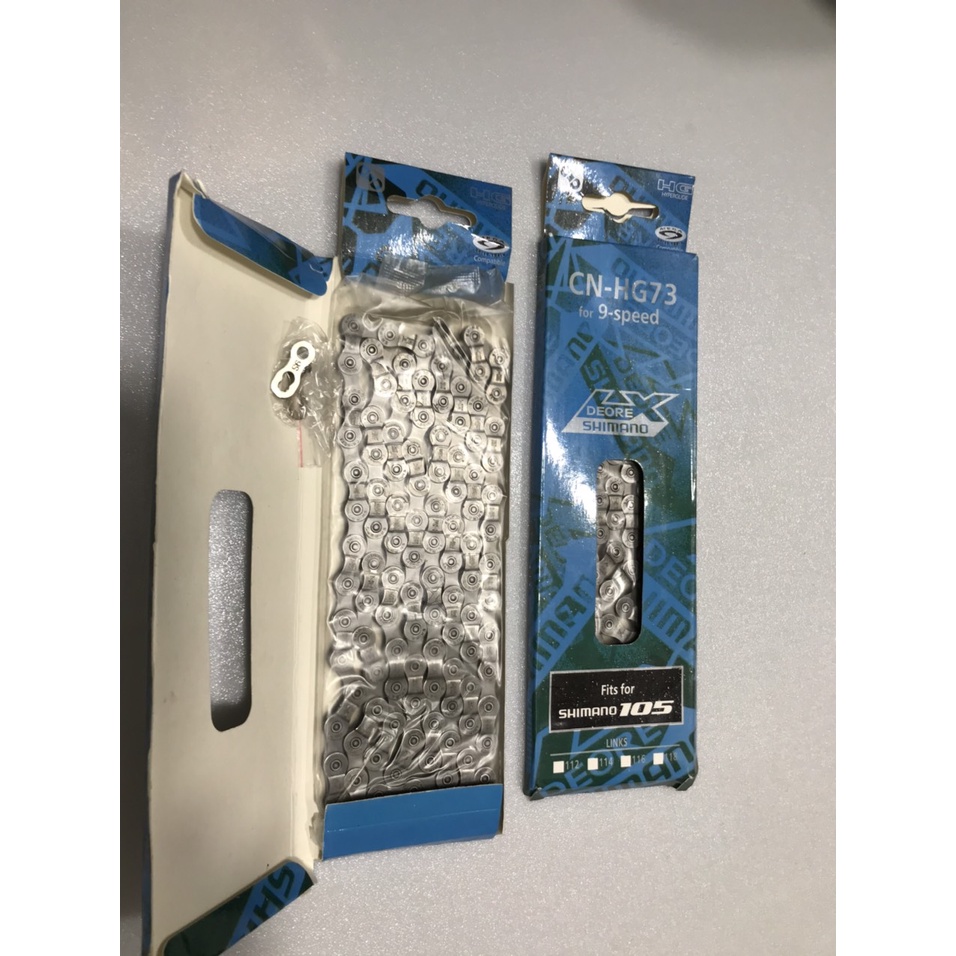 Sên Xích Xe Đạp Shimano CN-HG73 9 Speed Có Mắt Khóa Loại Xịn