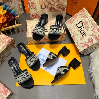 Guốc cao gót 5 cm quai chữ đủ màu