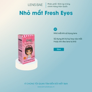 Nhỏ mắt chuyên dụng cho lens FRESH EYE 15ml