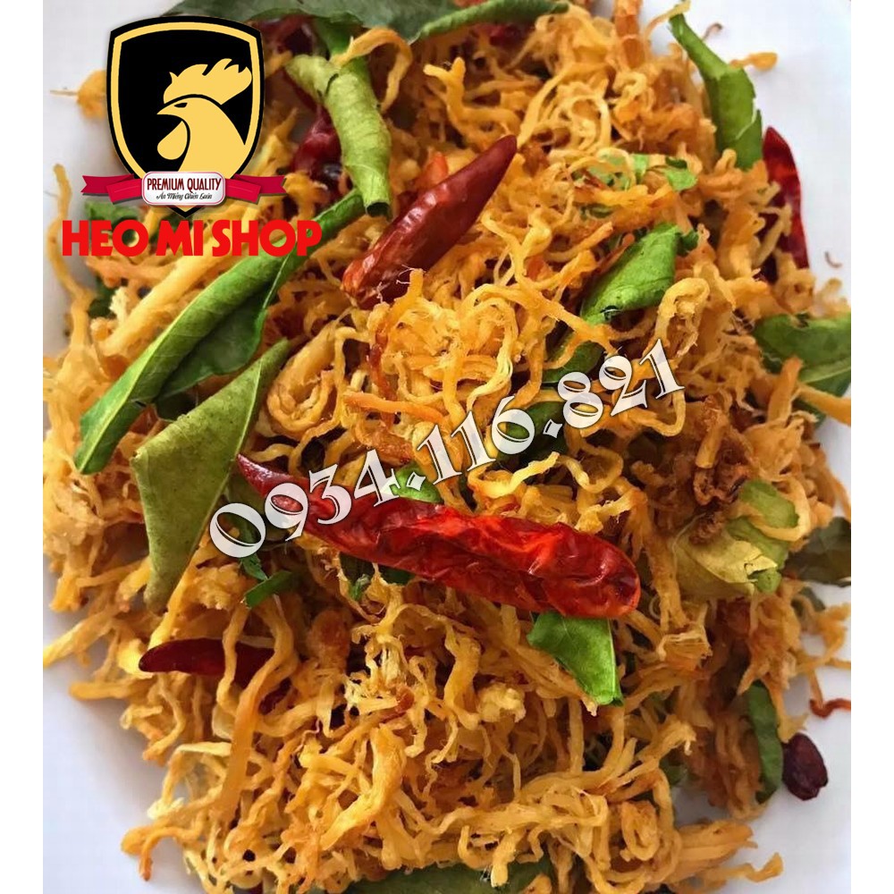 Khô gà lá chanh hảo hạng HEO MI 1kg