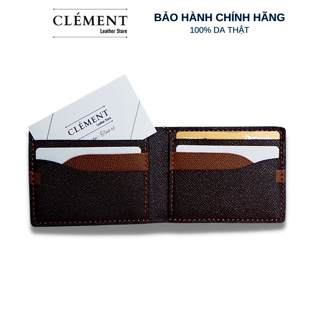 Ví da EPSOM nam cao cấp Clément – CM015 - BH 12 tháng - Full box