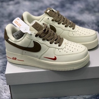 Giày af1 vệt nâu , air force 1 hàng đẹp dành cho nam nữ, da xịn đế air