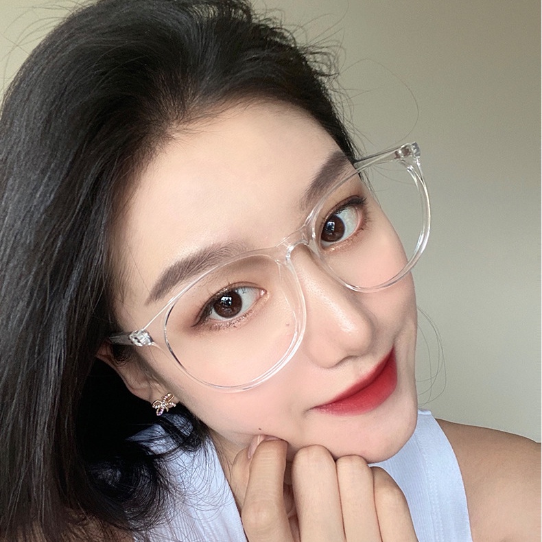 【0-600°】【Hàng Có Sẵn】Kính Cận Gọng Nhựa Chống Bức Xạ Ánh Sáng Xanh Dương Cho Nam Và Nữ