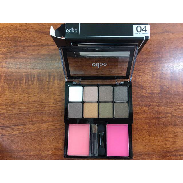 Set Phấn Mắt Và Má Hồng Odbo Eyeshadow And Blush Thái Lan