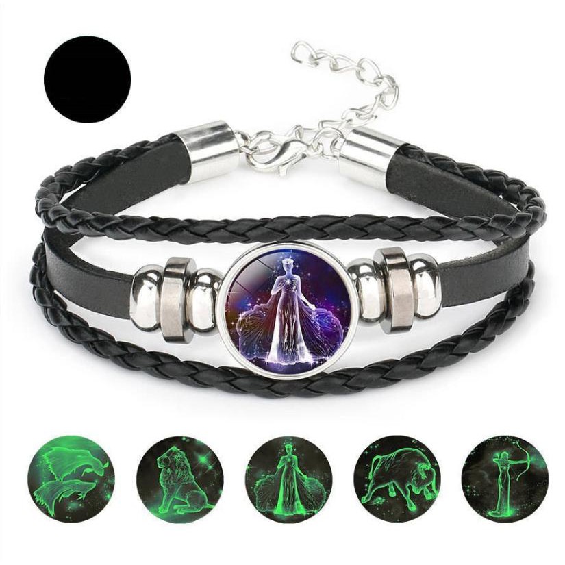 Vòng tay dạ quang cung hoàng đạo, 12 chòm sao