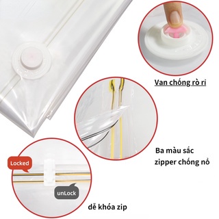 Túi Hút Chân Không Đựng Quần Áo Đựng Quần Áo Chăn Màn Bảo Quản Đồ Đạc Gọn Gàng Tiết Kiệm