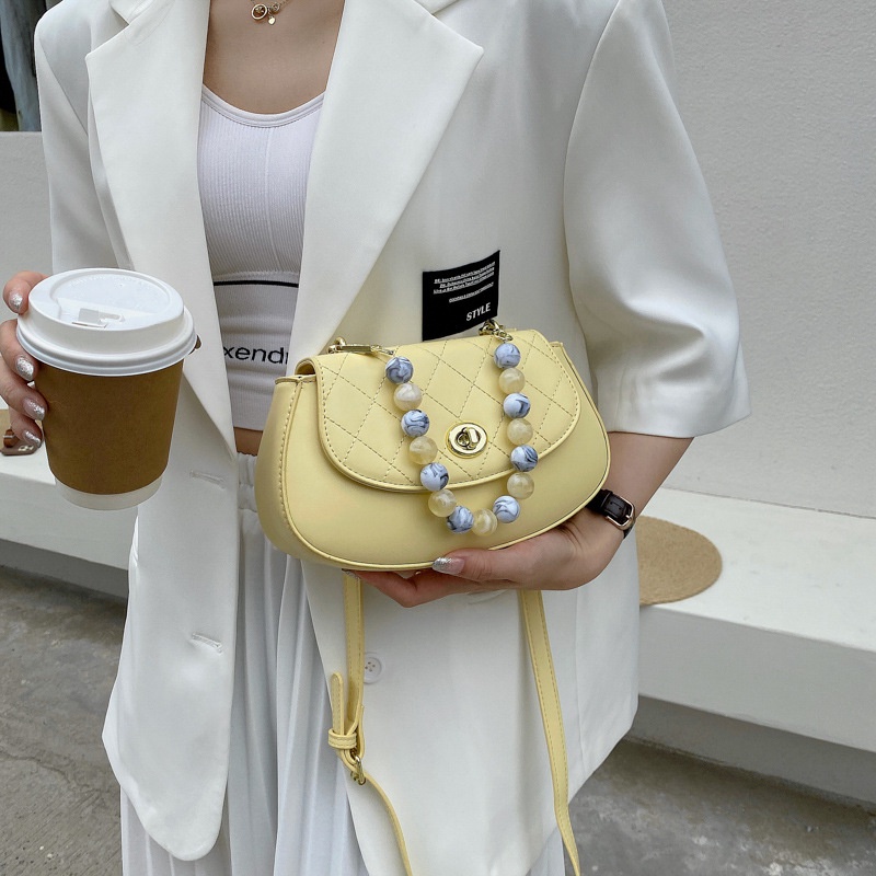 Túi Đeo Chéo Chuỗi Xích Bóng Pha Lê Phong Cách Hàn Quốc Hợp Thời Trang Cho Nữ