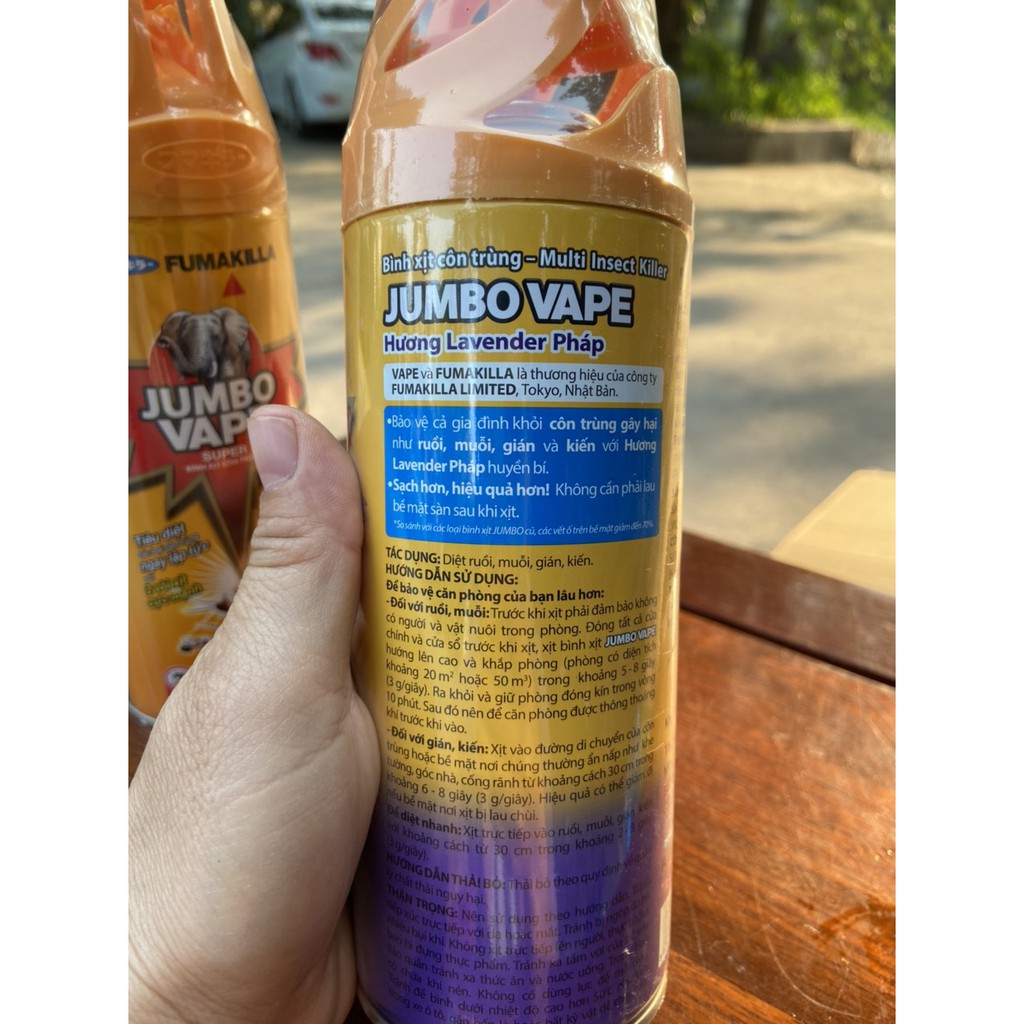 BÌNH XỊT CÔN TRÙNG JUMBO VAPE 300ML