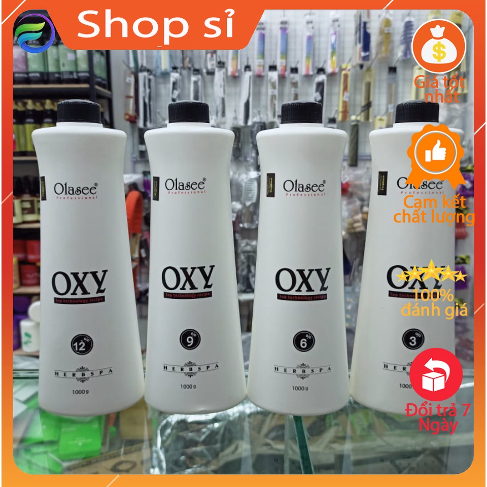 [SỈ] Oxy trợ nhuộm tóc Olasee 1000ml.